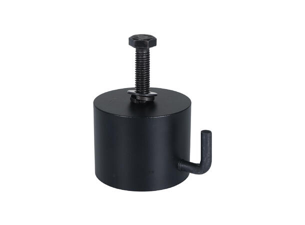EQUINOX stativtopp Ø50mm For feste av lamper, T-bar etc. 