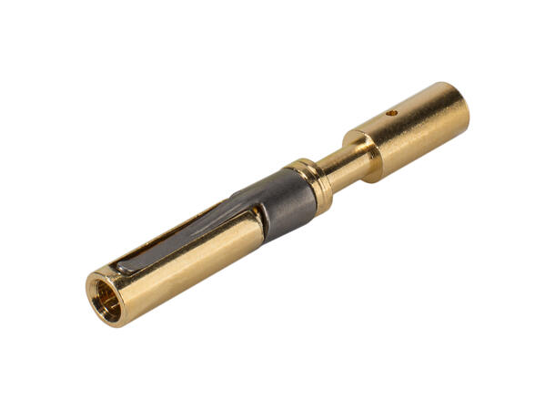 HICON HI-SOCAPIN-FGL SOCA pin, hun Gullplatert. For 2.5-4.0mm2 kabel