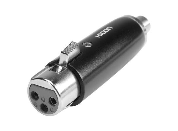 HICON HI-X3CI-FF RCA hun til XLR hun Overgang