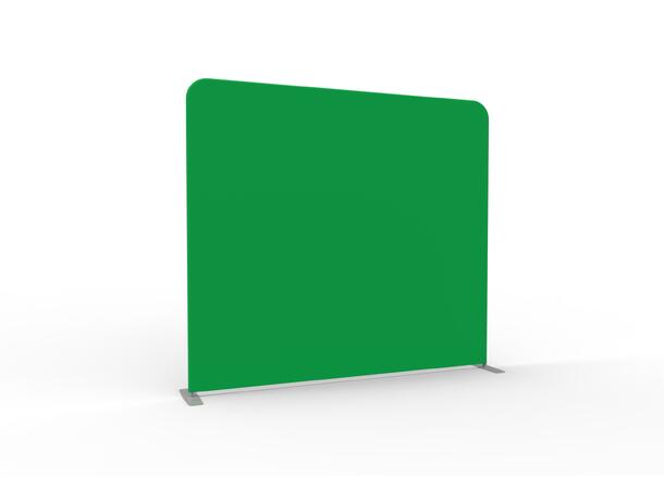 KAGU Backdrop Chromakey/Grå + Sort/Hvit H: 250cm x B: 300cm. Inkl. 2 x trekk