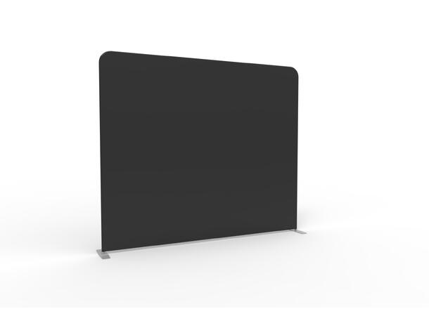 KAGU Backdrop Chromakey/Grå + Sort/Hvit H: 250cm x B: 300cm. Inkl. 2 x trekk