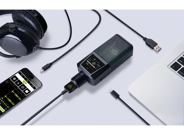 LEWITT DGT 450 USB mikrofon Alt i ett løsning for opptak