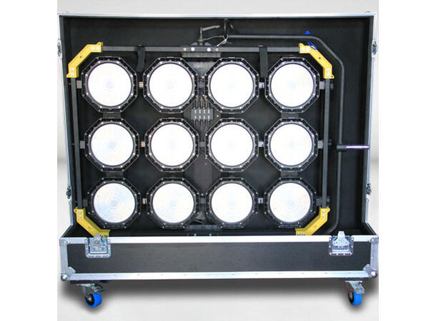 LIGHTSTAR Flightcase for LUXED-12 Med hjul
