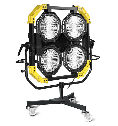 LIGHTSTAR LUXED-4 Bi-Color LED Spotlight 720W. 2800K-6500K. Lumenradio mottaker