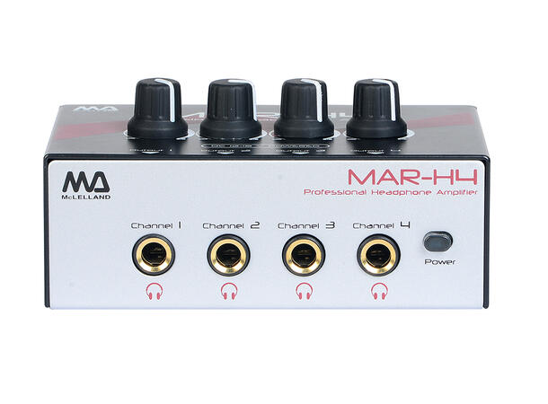 McLelland MAR-H4 Hodetelefonforsterker 4 x 6.3mm Stereojack ut