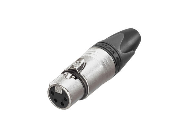 NEUTRIK NC4FXX 4-pin XLR hun kontakt Nikkel