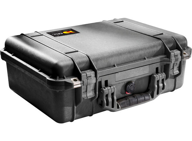 PELI™ 1500, Med skum, Sort Innv. mål: 432 x 290 x 155mm