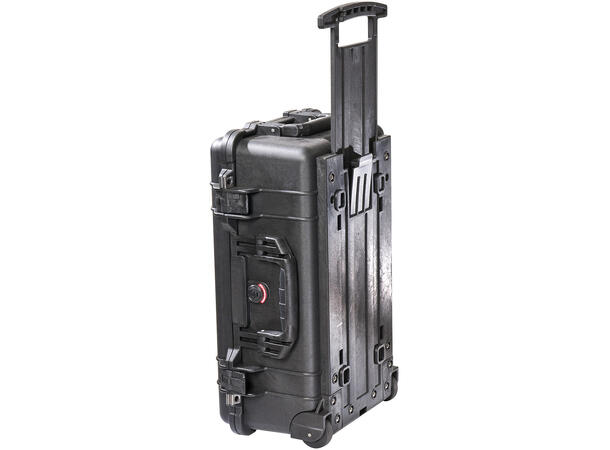 PELI™ 1510, Med skum og hjul, Sort Innv. mål: 502 x 279 x 193mm, Carry-on
