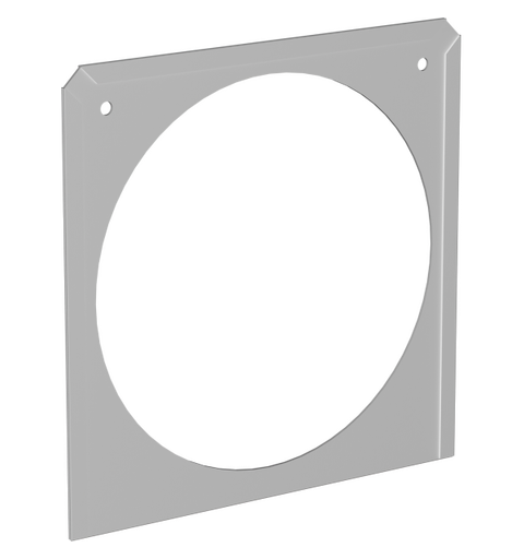 PROLIGHTS ECLPRLZTPGWH Filterramme Filterramme hvit til ECLPRLZ zoom linse