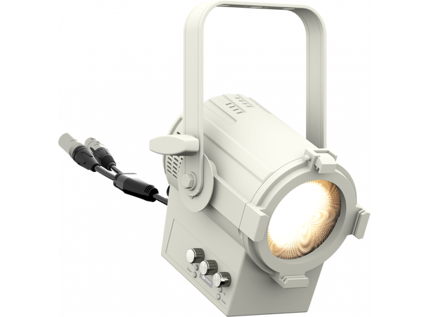 PROLIGHTS MINIECLFRVWWH Fresnell 60W, 2700 - 5600K, 21 - 83º, Hvit
