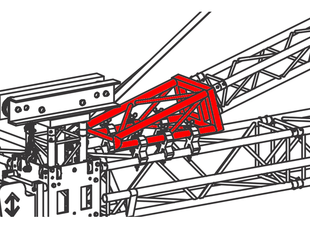 PROLYTE MPT-Tak Endestykke MPR-005-L Gaveltruss, Alu, Venstre, For Mtp-Tak