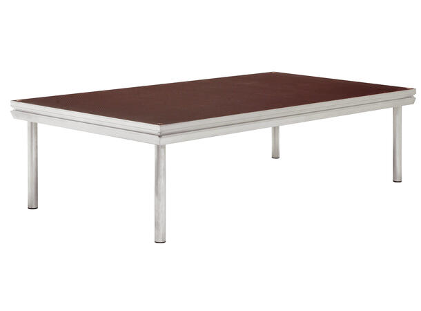 PROLYTE SM-D StageDex Topline scenepodie Trekant, 1x2M, Sort, Venstre, Vannfast