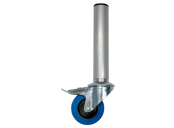 PROLYTE SM-L StageDex riserhjul enkel Plattinghøyde=40cm, m/brems