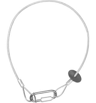 PROTRUSS RSR0630A sikkerhetswire 3mm Alu. 60 cm. SWL 25Kg. BGV C1 and DGUV