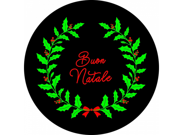 Prolights Gobo xmas Buon Natale 3 F size,  2 Colors