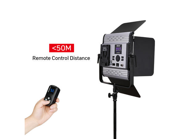 SBL 100W Softlightpanel, tunable white CRI >95, DMX, 2.4GHz fjernkontroll