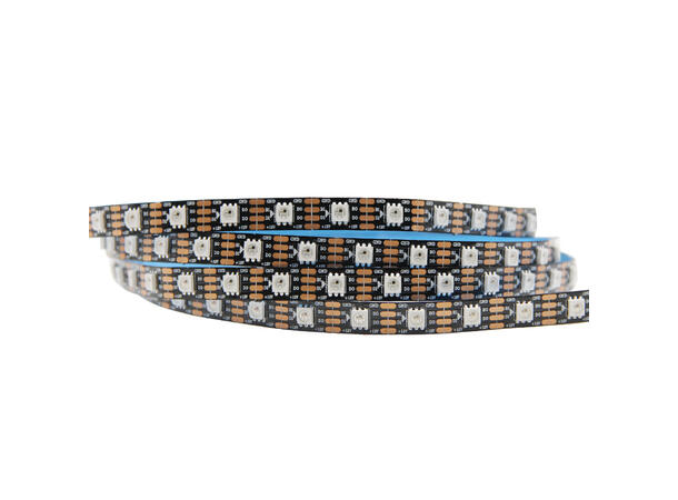 SBL LED strip RGB 60 LED/m Pixelkontroll 5 meter, 10mm, innendørs. 5V