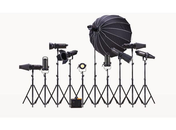 SBL SK-5000SL Daylight Studo LED, V-lock 500W, CRI 95+, 5600K, DMX, Fjernkontroll