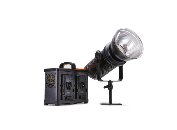 SBL SK-5000SL Daylight Studo LED, V-lock 500W, CRI 95+, 5600K, DMX, Fjernkontroll