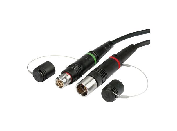 SOMMER OLG0-224-2000 SMPTE311M 20m. LEMO FUW han til PUW hun