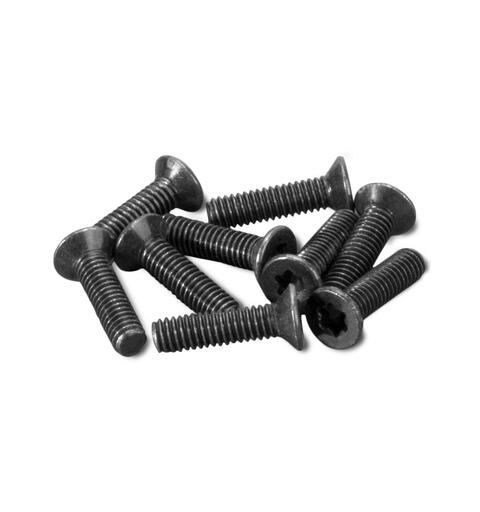 SOMMER Skruer, M2,5 x 10mm Torx 8, forsenket, 50 stk