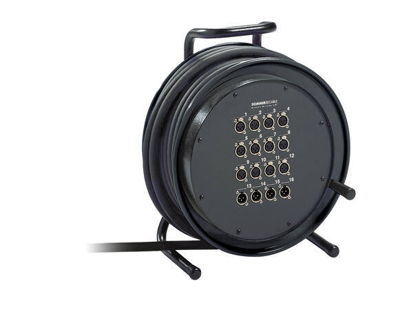 SOMMER TFXXGM32/00-3300 Multikabel 33m. LK150 Hun/Hun. På trommel