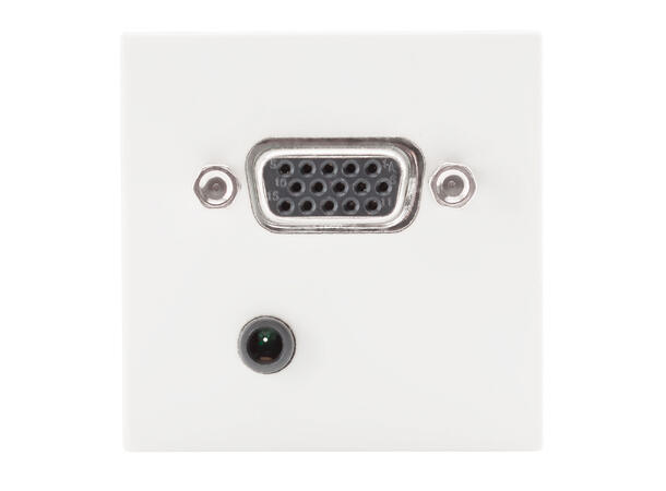 SOMMER W45W-3689 SYSWALL45 Modul Hvit. VGA/3.5mm Minijack. Skruterminal