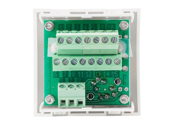 SOMMER W45W-3689 SYSWALL45 Modul Hvit. VGA/3.5mm Minijack. Skruterminal