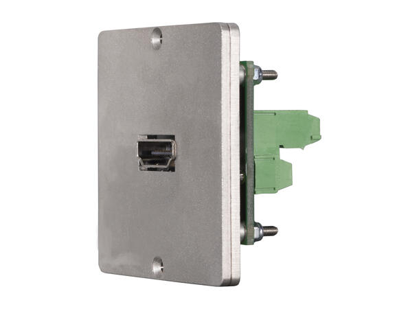 SOMMER W50M-2456 SYSWALL50 Modul Stål. 1 x HDMI hun. Skruterminal