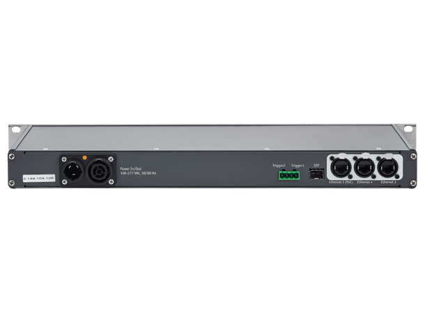 SUNDRAX GigaJet Pro Media converter 8xDMX I/O, 5 pin, 5xEthernet, 2xTrigger