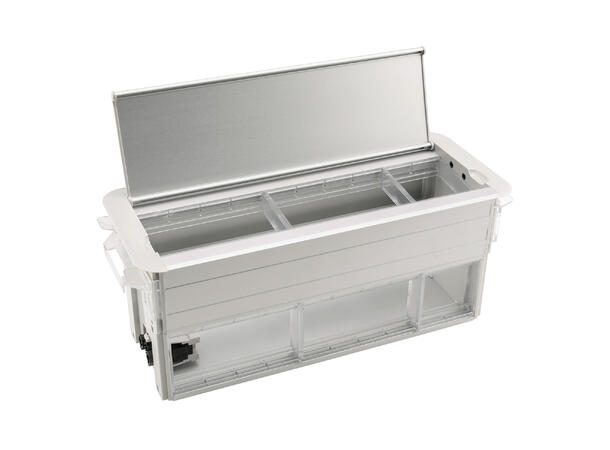 SYSWALL SYSFRAME45-5-PD Bordbrønn For 5 x 45 moduler/5 x 45 moduler under