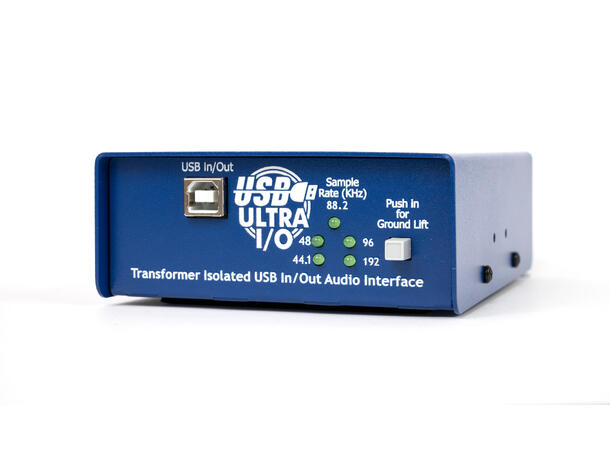 ARX USB Ultra I/O Plug and Play interface. 24Bit/192 KHz