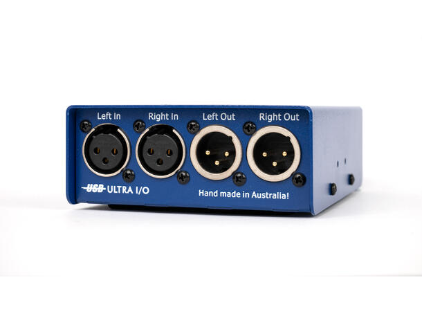 ARX USB Ultra I/O Plug and Play interface. 24Bit/192 KHz