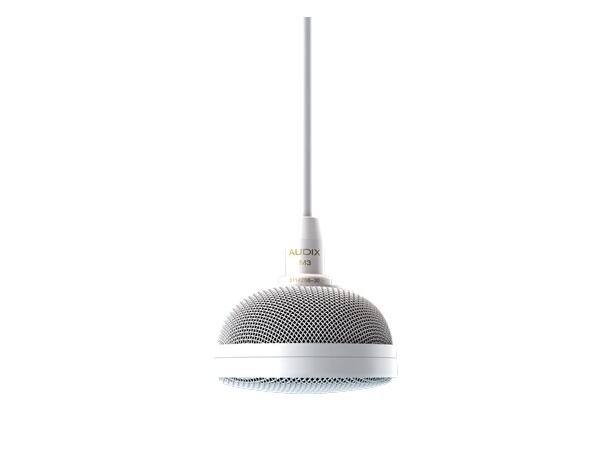 Audix M3W Hanging Tri-Element Mic White 4 Foot