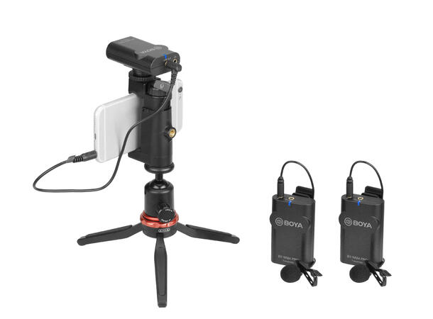 BOYA BY-WM4 PRO-K1 trådløst mikr.syst 1 kanal. 2.4GHz