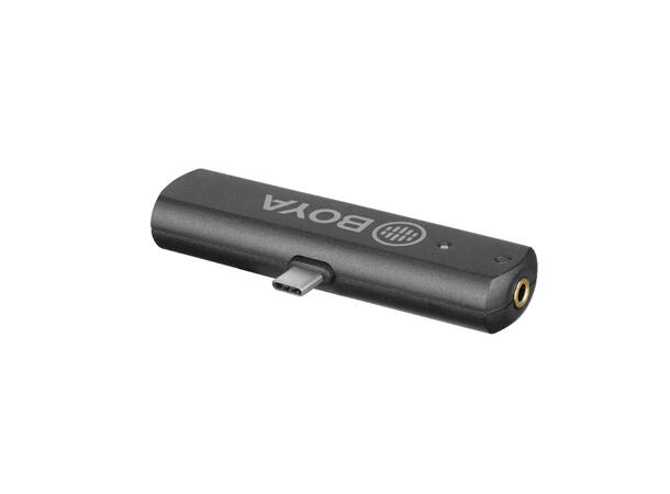 BOYA BY-WM4  trådløs mottaker. USB-C For Android etc.