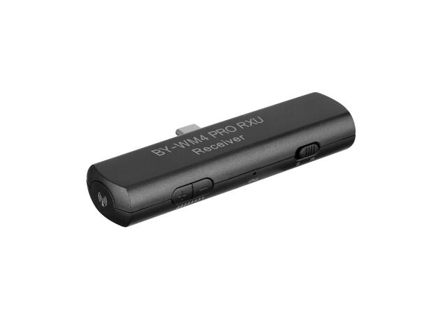 BOYA BY-WM4  trådløs mottaker. USB-C For Android etc.