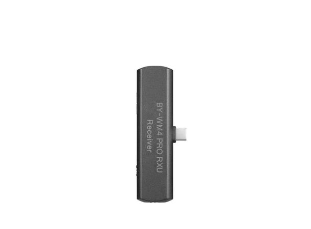 BOYA BY-WM4  trådløs mottaker. USB-C For Android etc.