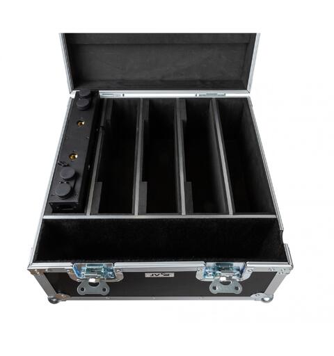 BRITEQ flightcase for 4 x AKKUBAR 500x500x245mm