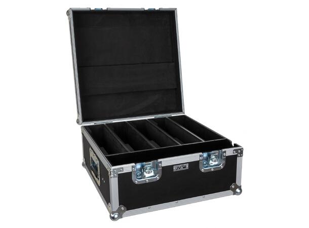 BRITEQ flightcase for 4 x AKKUBAR 500x500x245mm