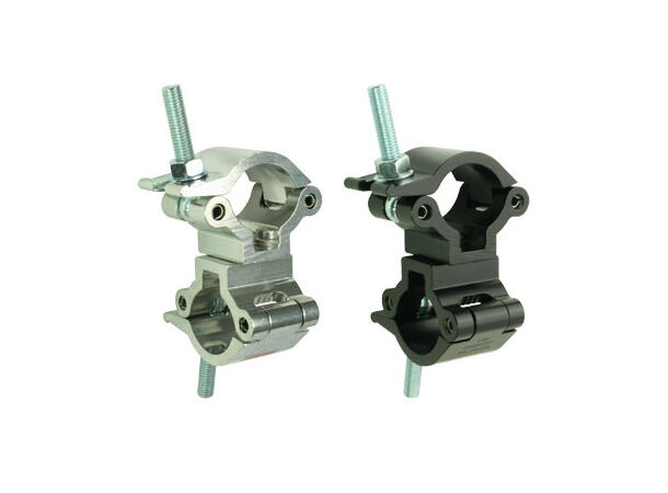 DOUGHTY dobbel clamp 90° Sort. SWL 500 Kg