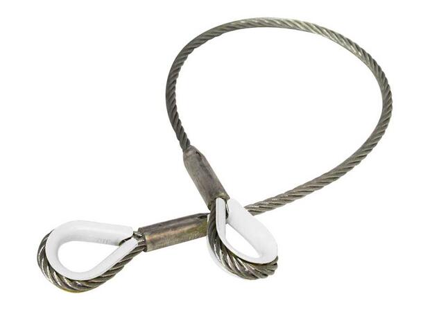 ELLER Stålwire WLL 2t, 3m 6x36 FE WS 1960N, NS-EN 13414 1-3