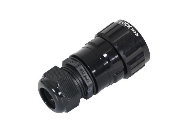 ELUMEN8 Socapex 7-pin, Male IP67, 600VAC, 25A