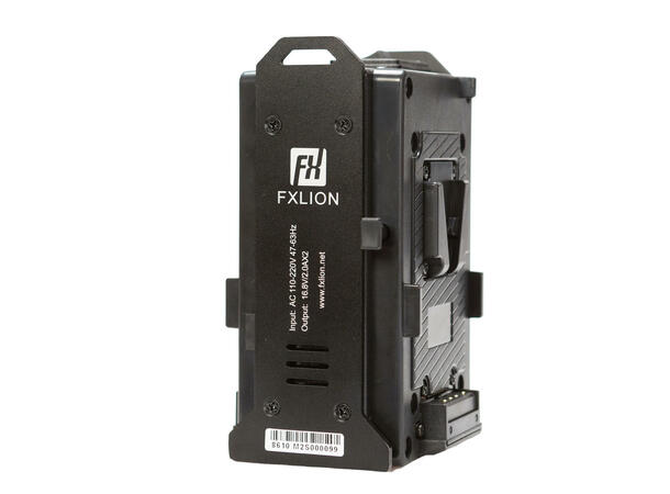 FXLION FX-M2S Mini dual V-lock lader Lader for 2 stk. V-lock batterier