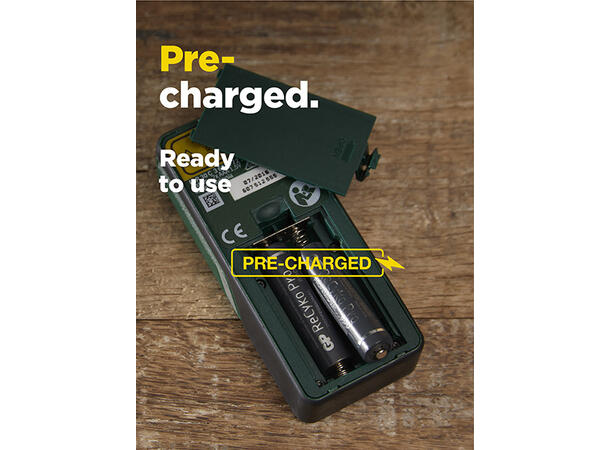 GP ReCyko Pro AA-batteri, 2000mAh, 4-pk Et NiMH oppladbart AA-batteri