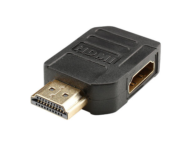 HICON HDHD-MF90HL HDMI adapter 90°  L HDMI Han til HDMI Hun Venstre