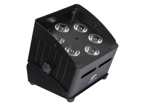 JB SYSTEMS ACCU-Compact 6 x 10W RGBWA LED, trådløs DMX