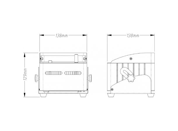 JB SYSTEMS ACCU-Compact 6 x 10W RGBWA LED, trådløs DMX