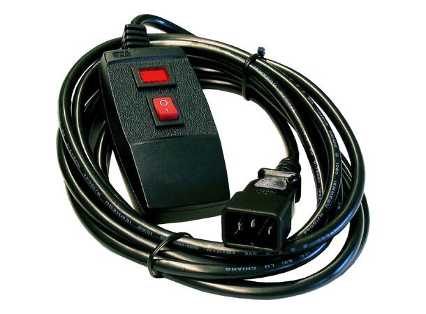 JB SYSTEMS FX-700 Røykmaskin 700W, Kablet fjernkontroll