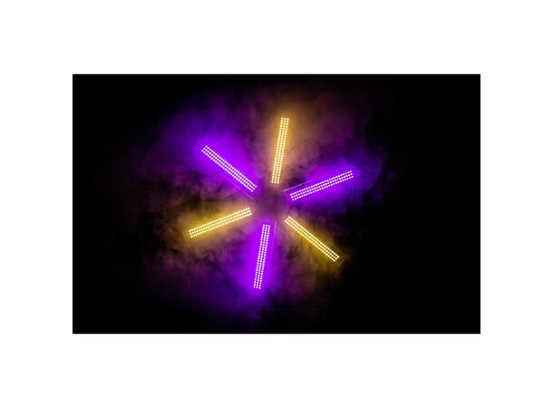 JB SYSTEMS LED FAN RGB LED effekt vifte 6 blader, 486 x RGB LED